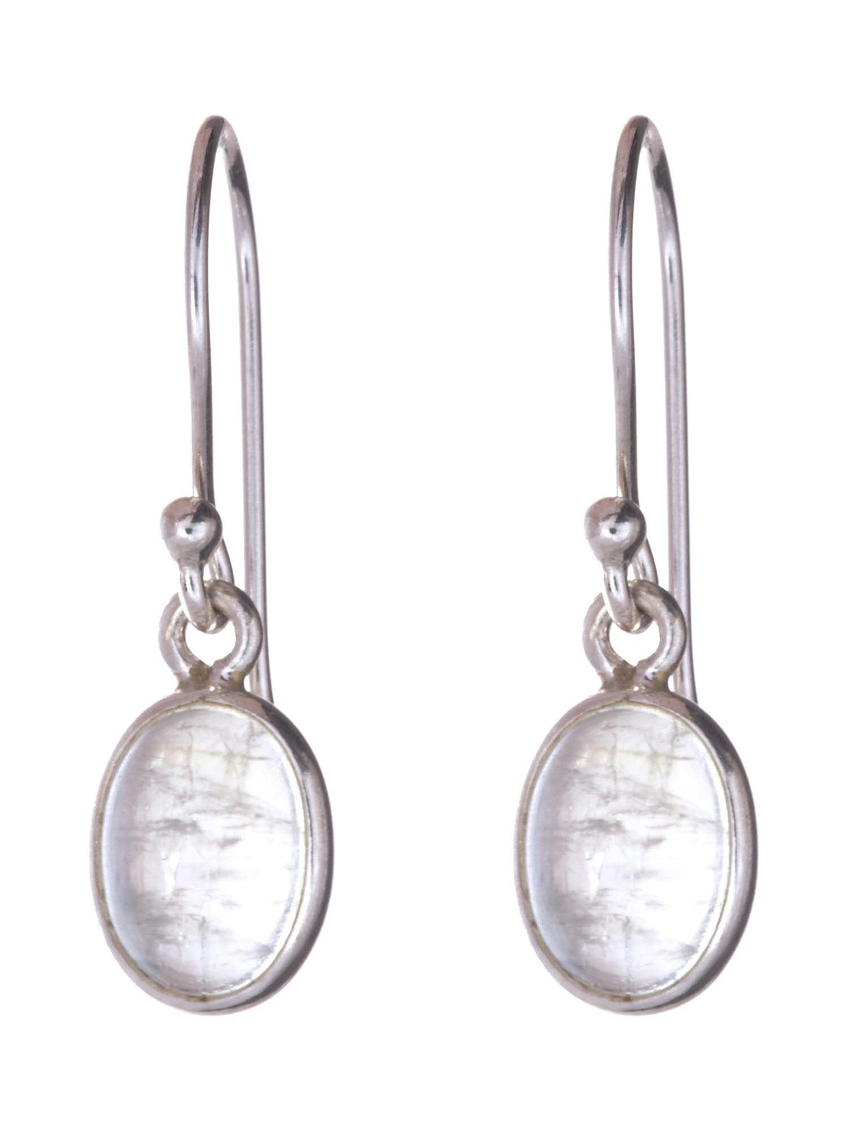 Moonstone Oval Earrings