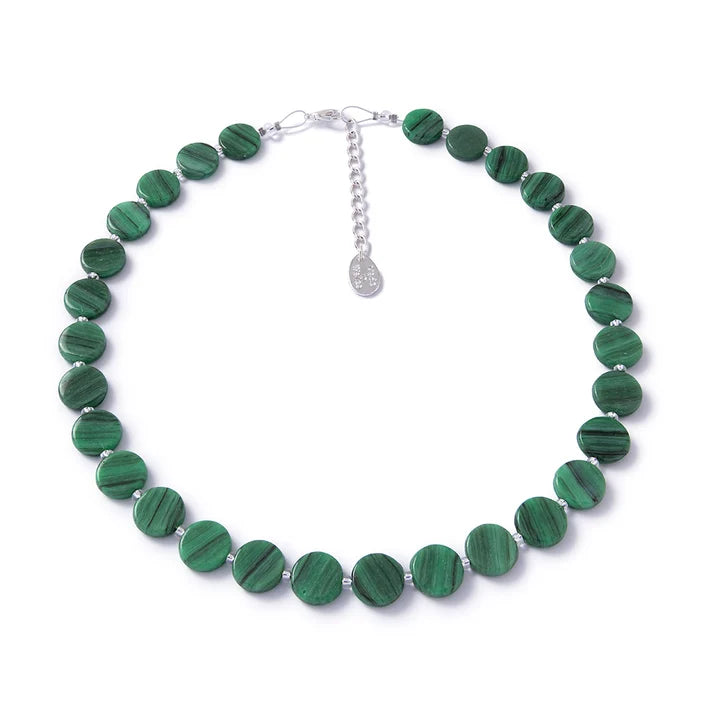 Emerald Strata Full Necklace