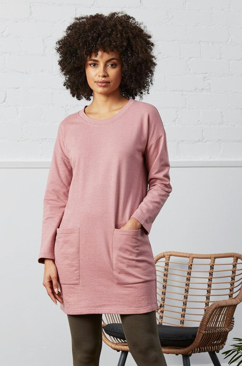 Nomads Pink Jersey Tunic Dress