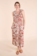 Nomads Sleeveless Linen Dress