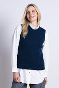 Nomads Navy Knitted Vest