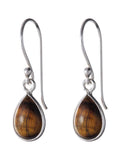 Tiger's Eye Teardrop Earring