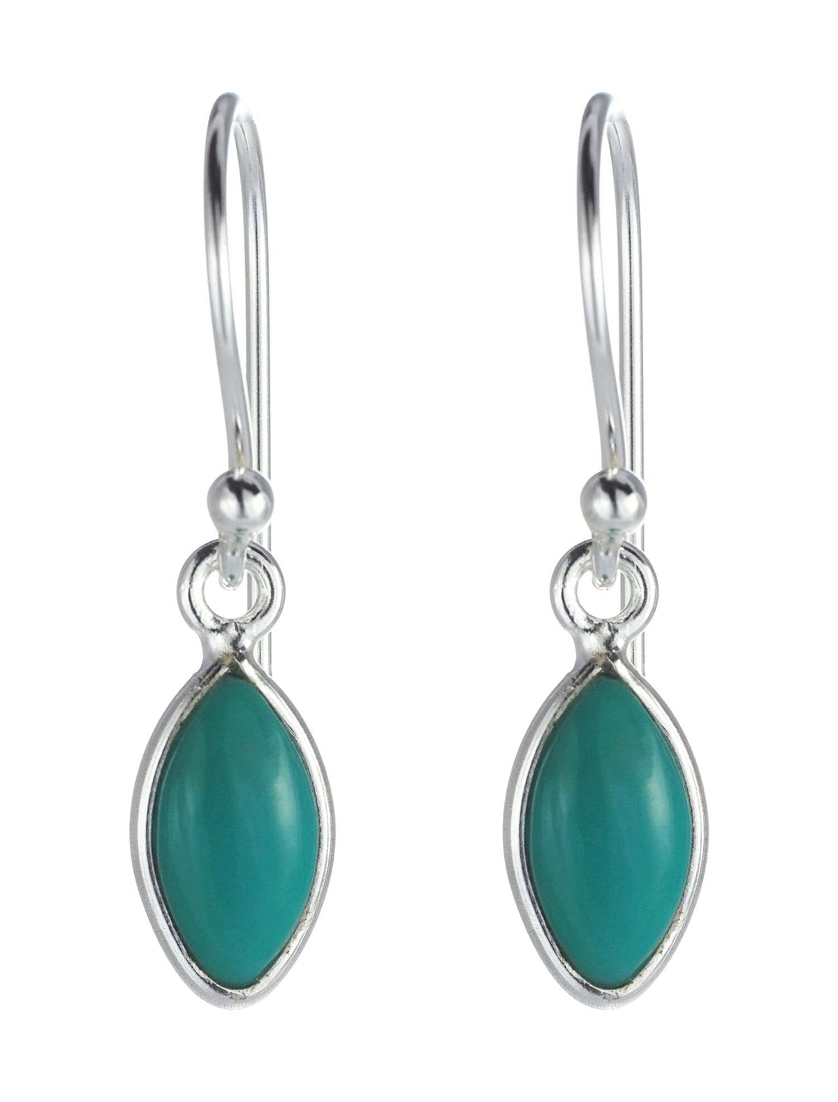 Turquoise Marquise Earrings